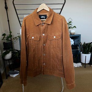 Stussy Brown Corduroy Jacket